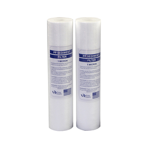 10 20 30 40 inç PP eriyik üflemeli filtre kartuşu/çökelti filtresi 1 mikron 5 mikron su filtresi - Product Image 1