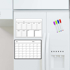 Dễ dàng làm sạch từ hàng tuần kế hoạch & khô xóa Memo Pad Trắng nhựa bảng trắng tủ lạnh menu tổ chức bảng trắng - Product Image 2