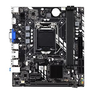 Hochwertiges PC-Mainboard DDR3 LGA 1155 Motherboard H61 Motherboard funktioniert perfekt - Product Image 2