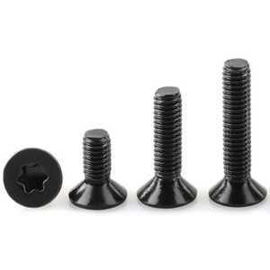 热卖M2.5 M3 M4 M6黑色迷你梅花平头螺钉机械梅花沉头螺钉 - Product Image 1