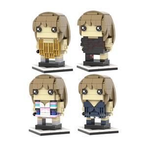 MOC7363-7366 Superstar Country Sänger <span class=keywords><strong>Taylor</strong></span> Geschenke DIY MOC Bricks Juguetes Mini Baustein setzt Kinder Lernspiel zeug - Product Image 1