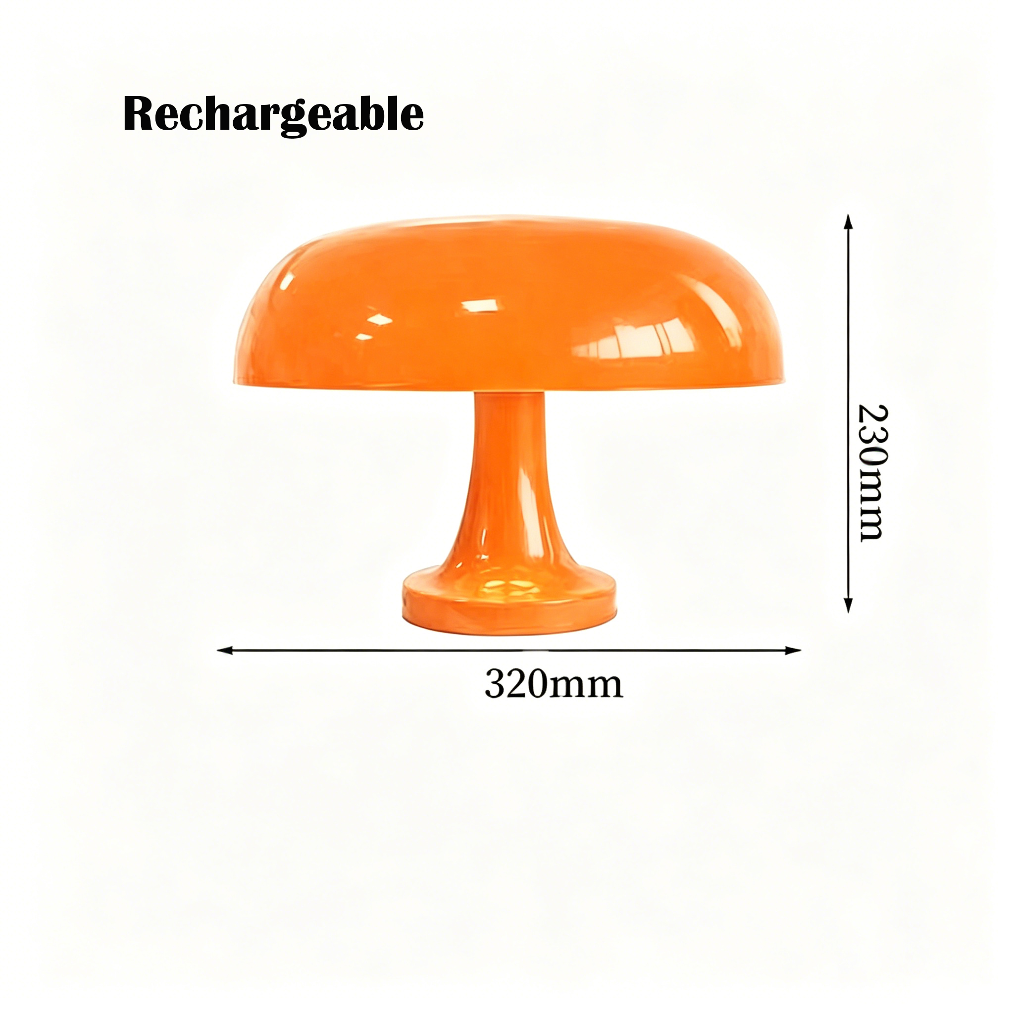 320 size orange-Rechargeable version