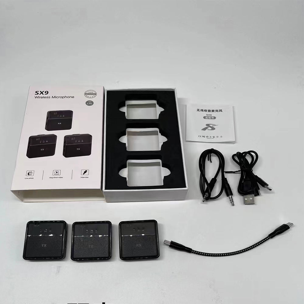 SX9 Double microphones