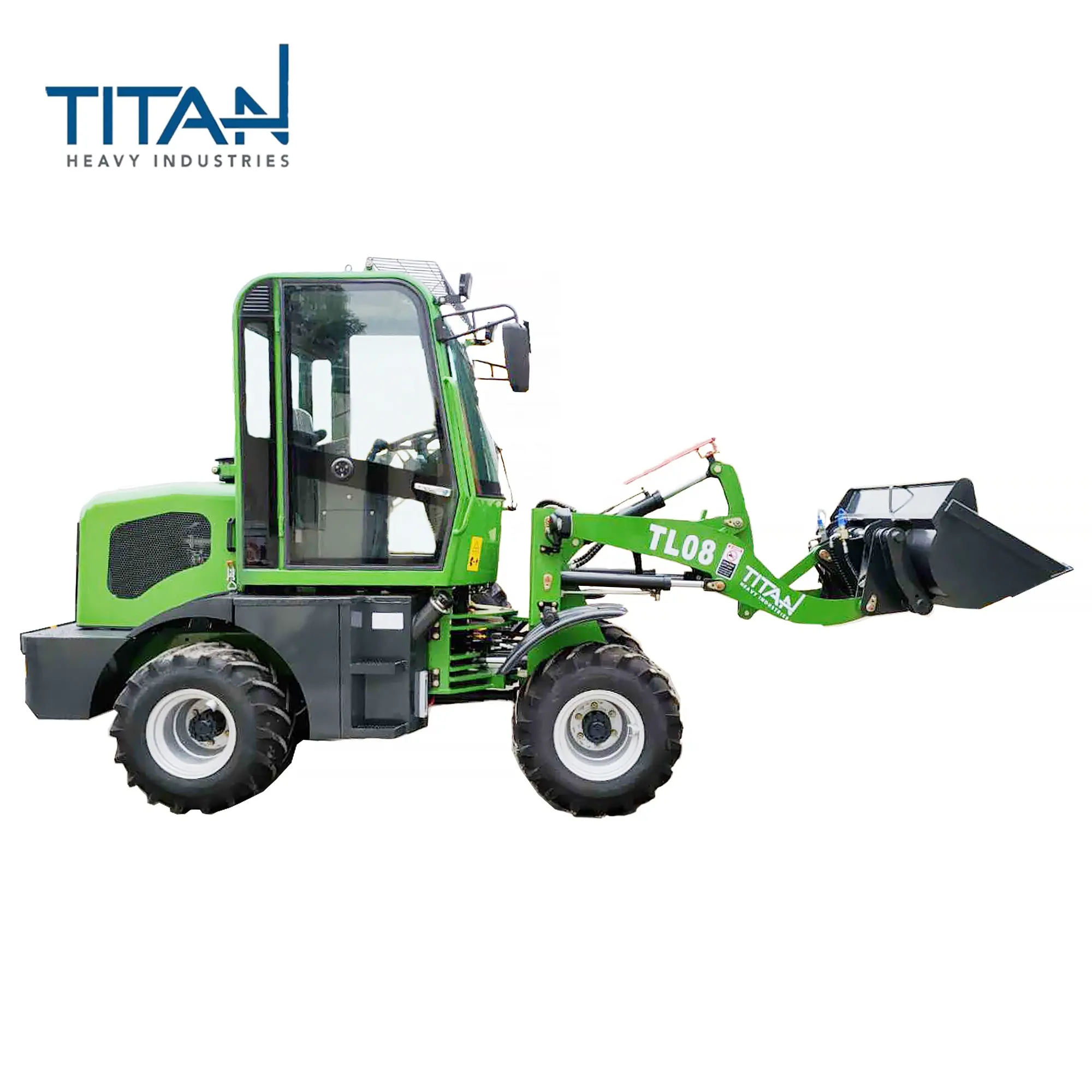 Zl08 800kg grün lkw traktor zahlen loader 0.8t kleine loader rikscha