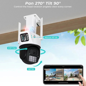 8MP Icsee App Dual Lens Wireless Security Outdoor IP66 Waterproof Intelligent 4K HD Two Way Voice <strong>Intercom</strong> <strong>IP</strong> <strong>Camera</strong> - Product Image 3