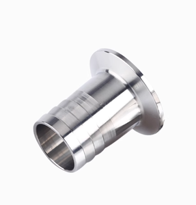 Cnjs thép không gỉ 304 316 nhanh chóng kết nối lắp ống thủy lực khớp nối phù hợp vệ sinh Tri kẹp ống barb ferrule Bộ chuyển đổi - Product Image 2