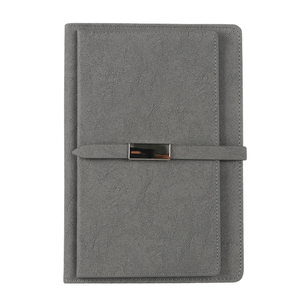 <span class=keywords><strong>Notebook</strong></span> de couro com bolso para cartão a5, fivela magnética de couro pu personalizada, caderno multifuncional para negócios, com meta