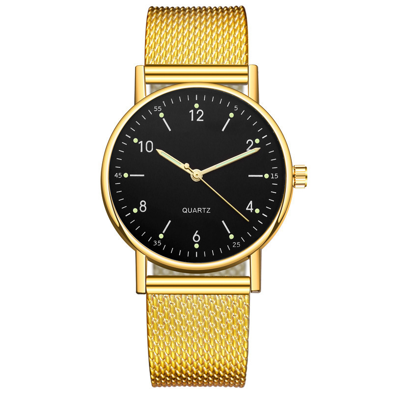 Gold and black