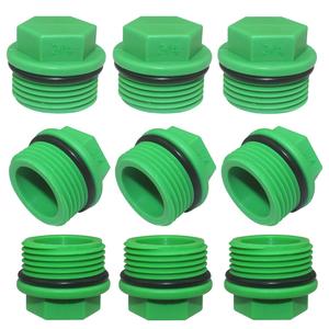 Mükemmel ulaşım fabrika Haisha PPR uydurma DN20x1/2 erkek konu filtre uç kapağı plastik tüp eriyebilir fiş - Product Image 2