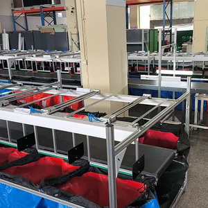 Máquina de clasificación totalmente automática para entrega urgente, comercio electrónico, terminales de almacenamiento, máquina de clasificación de paquetes