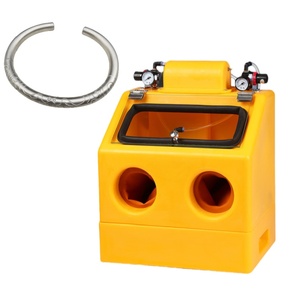 Takı yapımı ihtiyaçları için uyarlanmış iki zamanlı kumlama makinesi - Product Image 1
