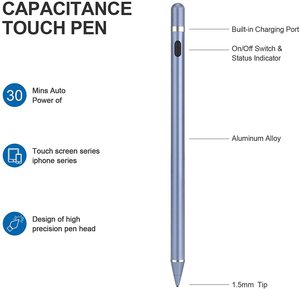 智能平板手写笔数字笔主动铅笔精点兼容iPhone iPad和其他平板电脑 - Product Image 2