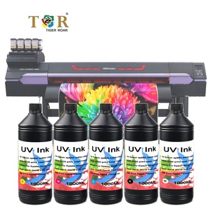 Yeni uv güvenlik mürekkep 1000ML yüksek kalite yumuşak sert Uv mürekkep Epson DX5 DX6 DX7 DX10 XP600 TX800 baskı kafası için High-end yazıcı mürekkep