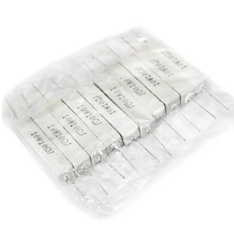 Shenzhen Axial Lead Ceramic Cement Resistor 10W 0.5R Ohm For Power Adapter