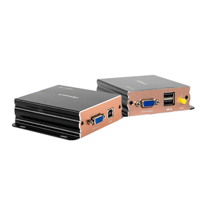 Коммутатор TESmart <span class=keywords><strong>VGA</strong></span> KVM Extender (удлинитель) 300 м, 1080P, с поддержкой EDID Pass-Through, видеопередатчик и приемник для центров управления дорожным движением - Product Image 1