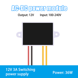 Módulo de alimentación de AC-DC de buena calidad, fuente de alimentación de controlador, DC 12V/3A24V/1.5A, W305A - Product Image 2