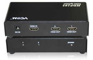 VCOM 1080P HDMI Splitter 1 en 2 salidas HDTV Splitter 3D 2 puertos para pantalla de monitor PS5 PS4 PS3 - Product Image 3