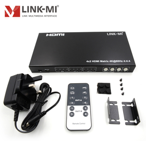 4x2 <strong>HDMI</strong> <strong>Matrix</strong> With Audio Extract Support 4K60Hz, 18Gbps, 3D, CEC, ARC, EDID, Downscaler, SPDIF/Analog <strong>HDMI</strong> <strong>Matrix</strong> <strong>4</strong> in <strong>2</strong> out - Product Image 6