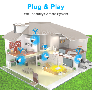 Seguridad Wifi Solar Cctv Wifi 8CH Nvr Sistema de vigilancia al aire libre Energía inalámbrica Ptz Ip Kit de cámara solar - Product Image 4