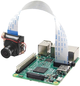 Raspberry Pi 4 B 3 B + Modulo Della Macchina Fotografica Automatica IR-Cut Commutazione Day/Night Vision Video Modulo di Messa A Fuoco Regolabile 5MP 1080p - Product Image 1