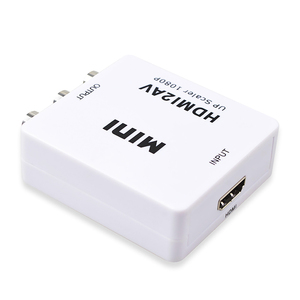 HDMI-convertidor compatible con RCA AV/CVBS L/R, decodificador de Audio y vídeo, 1080P, MINI HD2AV, compatible con salida NTSC PAL, HD a AV - Product Image 2