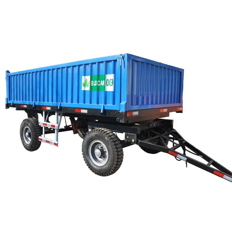 2024 factory sale 4 wheel utility tractor dump agricultural trailers price