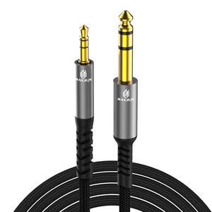 6.5毫米至3.5毫米音频电缆，带RCA连接器，用于计算机功率放大器扬声器摄像机汽车3米长 - Product Image 6