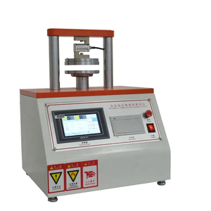 Máquina de prueba de compresión automática, probador de aplastamiento de papel ECT RCT, probador de aplastamiento de borde de compresión de anillo para cartón de tubo de papel