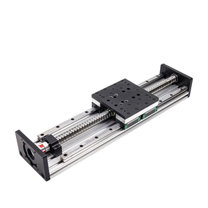 GX150 Tornillo de bola de doble riel Plataforma de movimiento de módulo de riel deslizante lineal pesado - Product Image 4