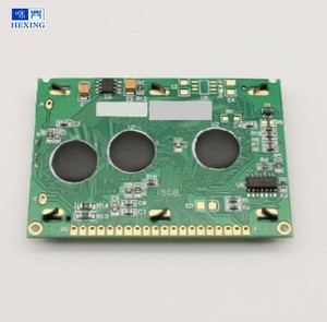 128x64 monocromo gráfico módulo pantalla lcd ks0107 controlador de pantalla lcd gráfica 20pin lcd con STN amarillo modo verde - Product Image 2