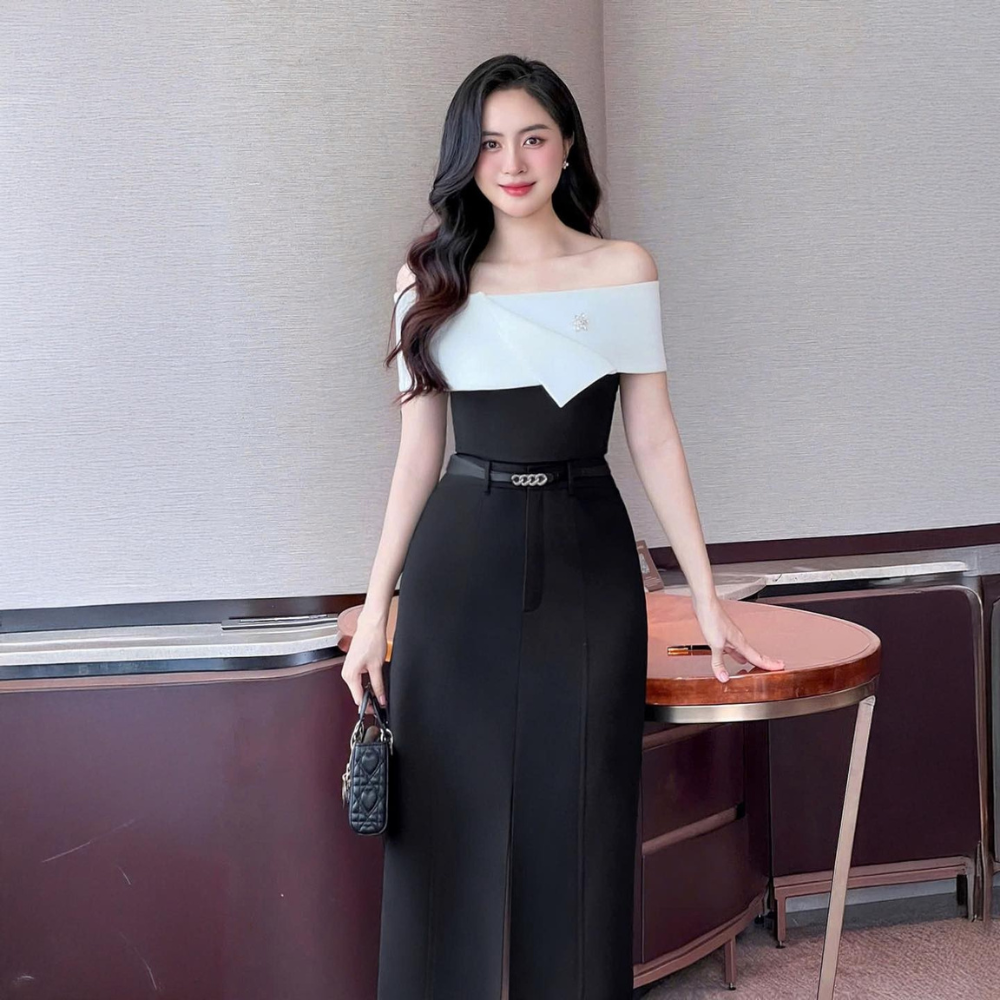 สีดำกับสีขาวตัดกัน