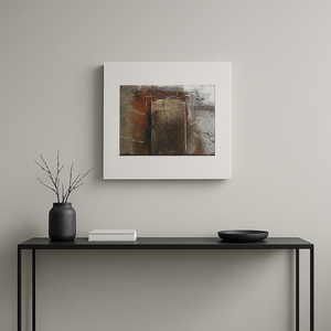 Unframed cửa Motif <span class=keywords><strong>hand</strong></span> made bức tranh và tường nghệ thuật trừu tượng cho các khu vực tiếp tân của công ty - Product Image 3