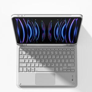 2024 kabellose Tastatur mit Trackpad abnehmbare Tastaturhülle für iPad Air 6 2024 - Product Image 4