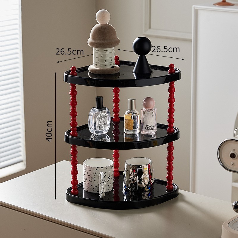 Triangle - Noir et Rouge Trois Couches