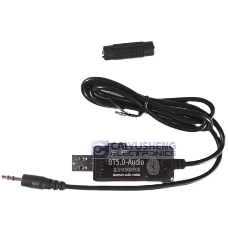 Receptor de coche conexión de cable de audio USB Módulo de Calidad de audio inalámbrico 5,0 para coches