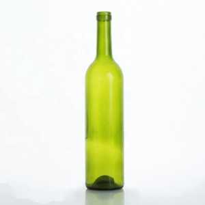 定制印刷浅蓝色garrafa de vidro 750毫升酒用空玻璃瓶 - Product Image 2
