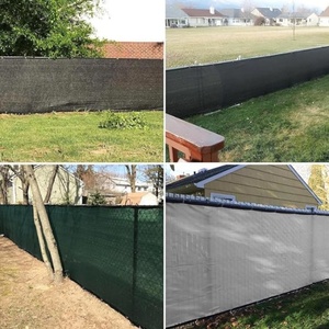 HDPE PVC çit ekran ağları netleştirme açık bahçe Yard balkon gizlilik koruma yeşil inşaat güvenlik ağı - Product Image 6