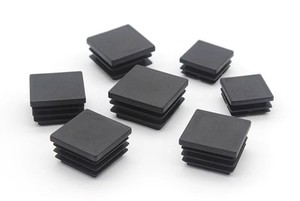 Dayanıklı polietilen boru fiş kare uç kapağı Anti-Scratch plastik uç ekler için çelik boru - Product Image 2