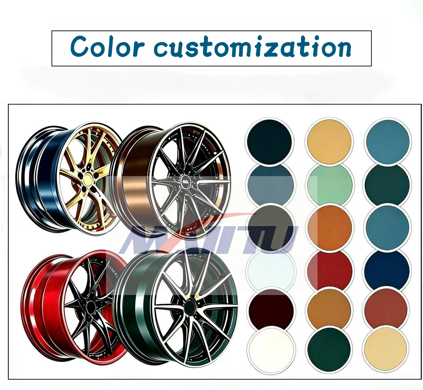 Couleurs personnalisables