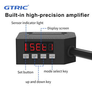 GTRIC <strong>Color</strong> Code Contrast Optical <strong>Sensor</strong> 12-24V DC RGB light source <strong>Color</strong> Recognition Photoelectric Switch <strong>Color</strong> Marking <strong>Sensor</strong> - Product Image 5