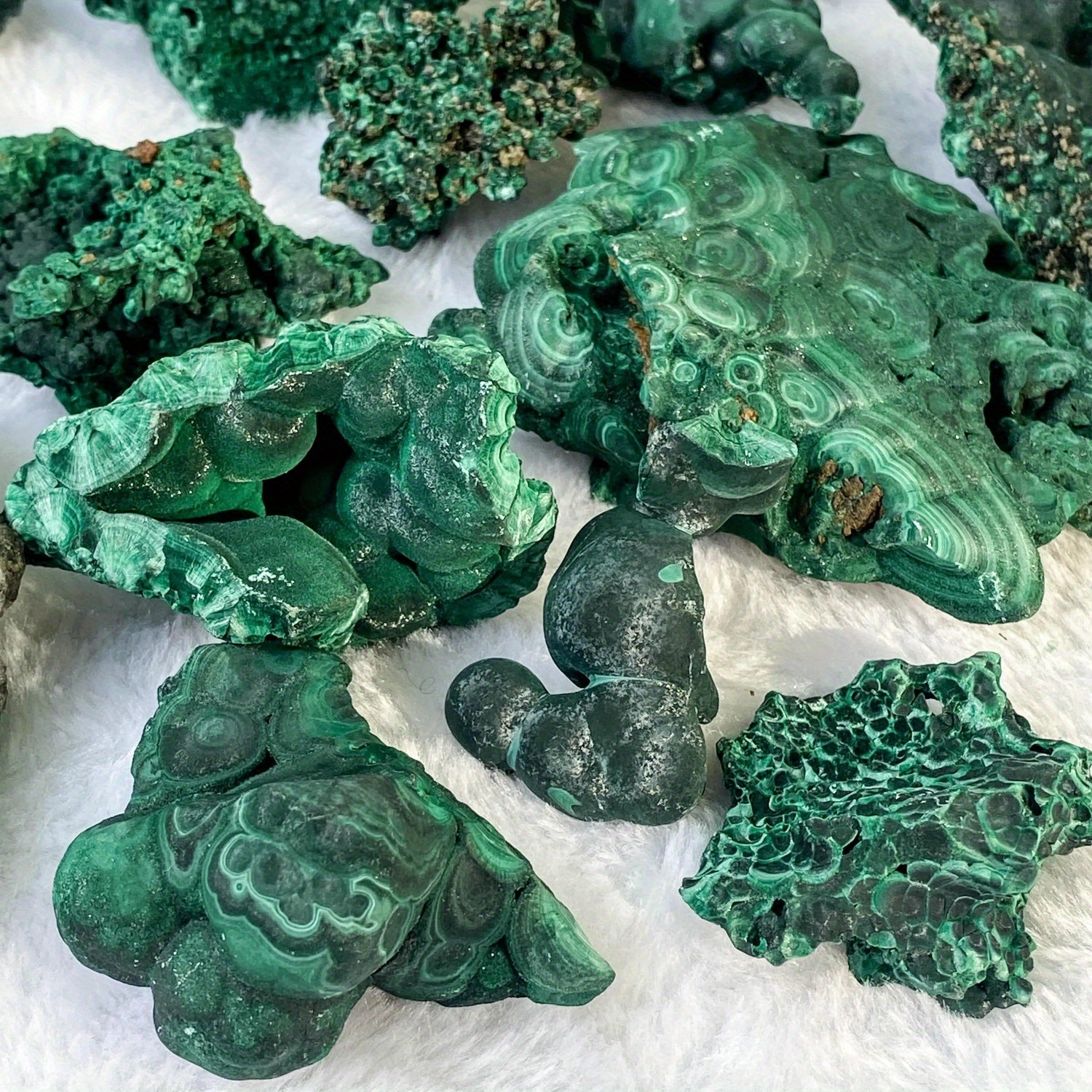 Malachite Raw Specimens 10-250g/pc
