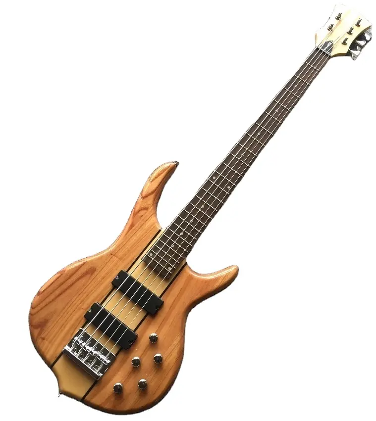 Weifang Rebon 5 string macchia-on basso elettrico chitarra