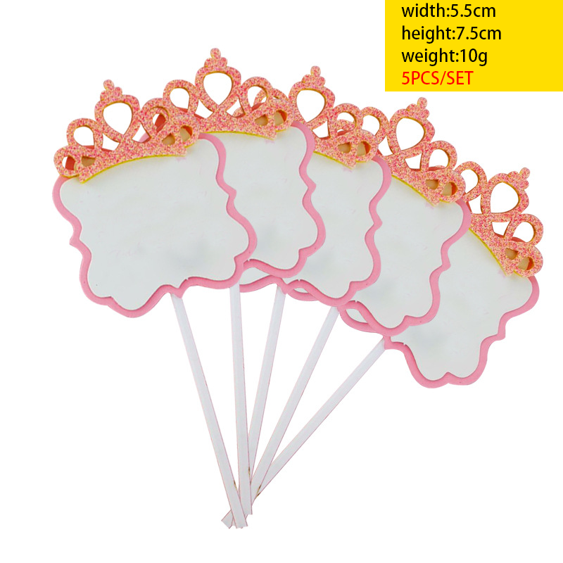 5 pz/set-rosa-bianco