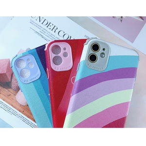 <strong>rainbow</strong> Texture Back Cover for Tecno POP4/Spark <strong>GO</strong>/Pouvir4/4 Pro/LC7/LC8 Shockproof Tpu Pc Mobile Phone case - Product Image 6
