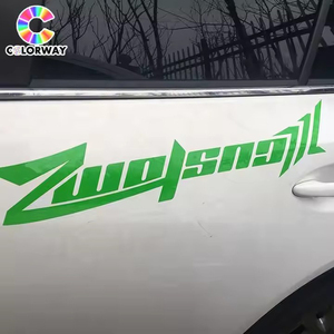 Custom 3D UV Transfer Stickers Advertising Use Cut Out Logo Car Stickers Windshield Adhesive Car Window <strong>Decal</strong> - Product Image 2