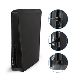 For PS5 Dustproof Protective Case Rubber Skin Shell Compatible Digital CD-ROM Version for PS5 Silicone <strong>Cover</strong> - Product Image 4