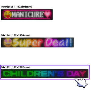 Фабрика Гуандун, USB, 5 В, RGB, рисунок, анимация, текстовая прокручивающая панель, рекламная светодиодная вывеска, экран - Product Image 5