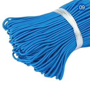 3mm Round <strong>Elastic</strong> Band Rope Garment DIY Sewing Accessories-Ear Hanging Cord <strong>String</strong> Rubber Band for Webbing for Sewing Crafts - Product Image 1