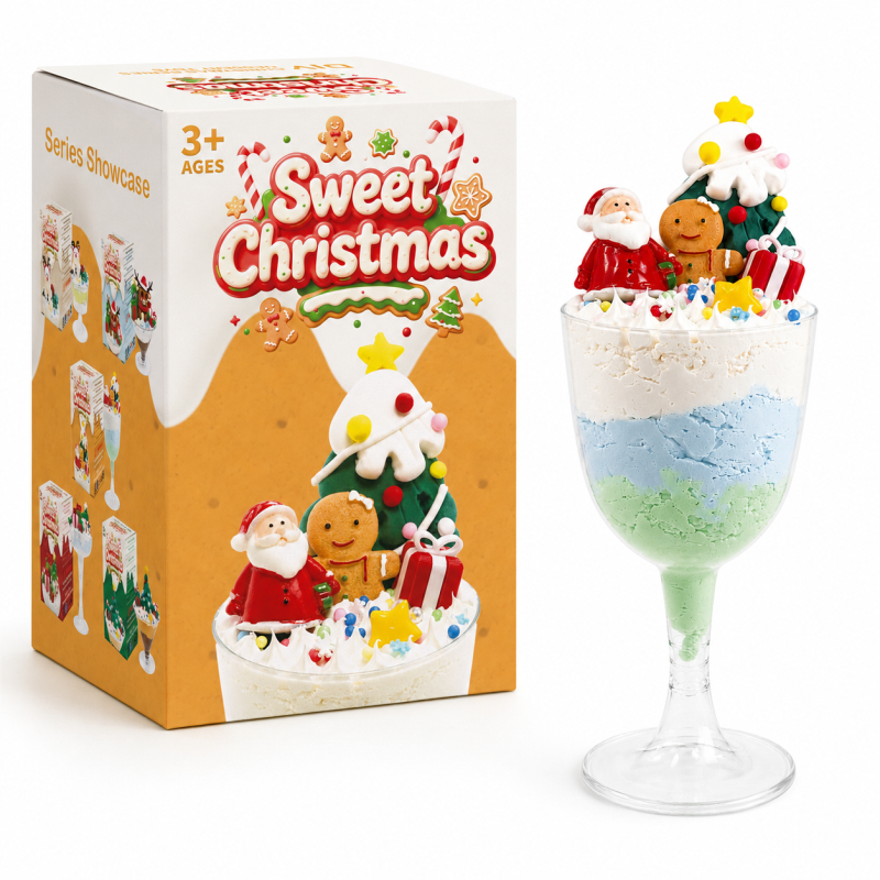 Santa's Wonderland Dessert Cup Set