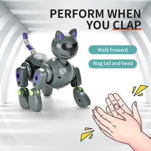 儿童DIY机器人猫玩具自组装机器人玩具声光拆开机器人 - Product Image 3